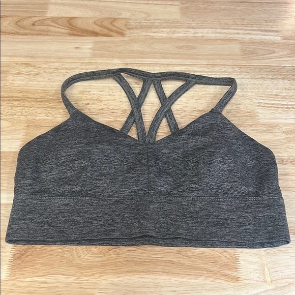 JoyLab Gray Padded Sports Bra - Picture 1 of 5